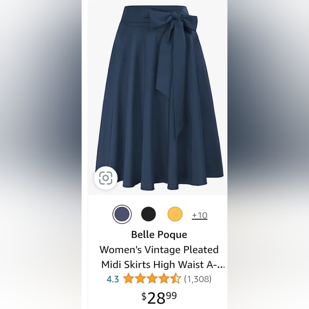 Blue Skirt - Picture 5 of 7